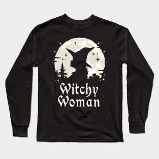 Wicca Witchcraft - Witchy Woman Long Sleeve T-Shirt